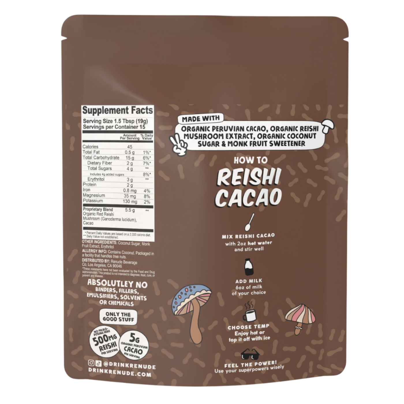 Reishi Cacao: Superfood Hot Chocolate