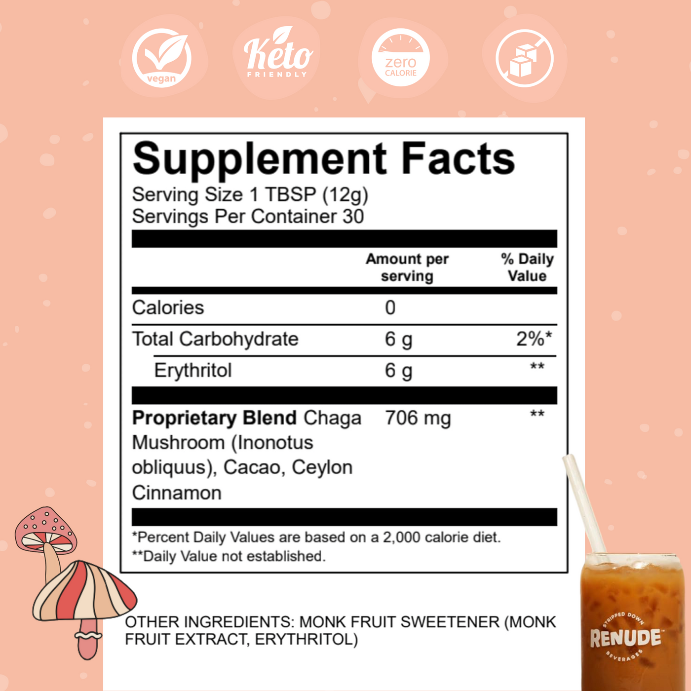 Chagaccino: Adaptogen Boost