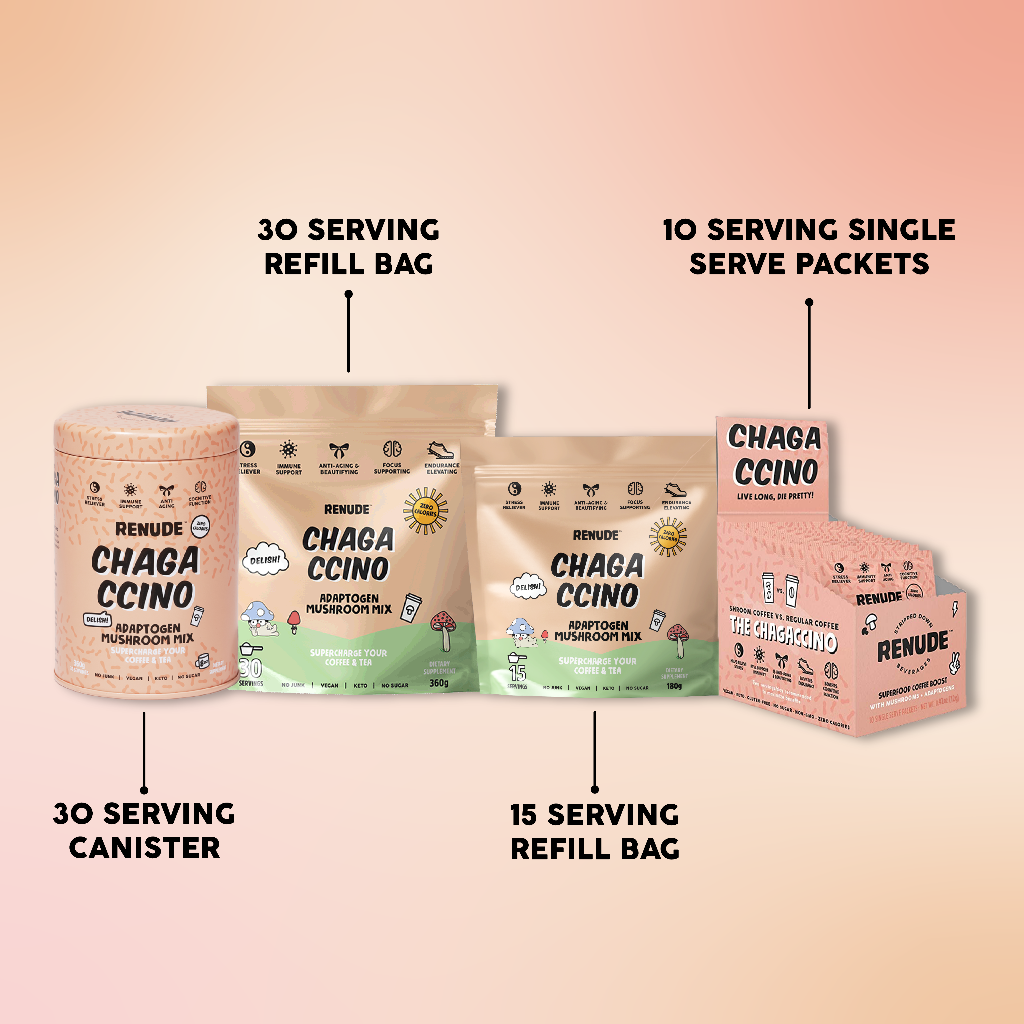 Chagaccino: Adaptogen Boost