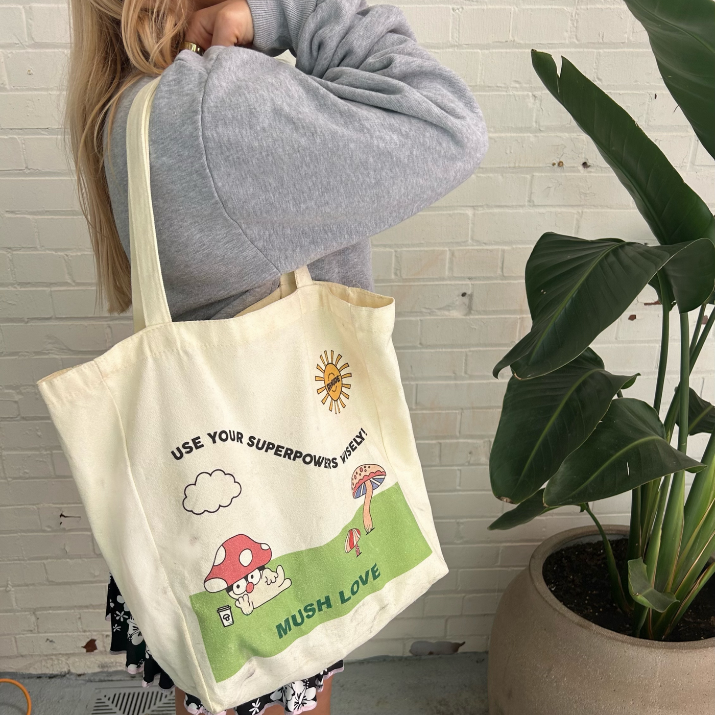 Reusable Canvas Tote