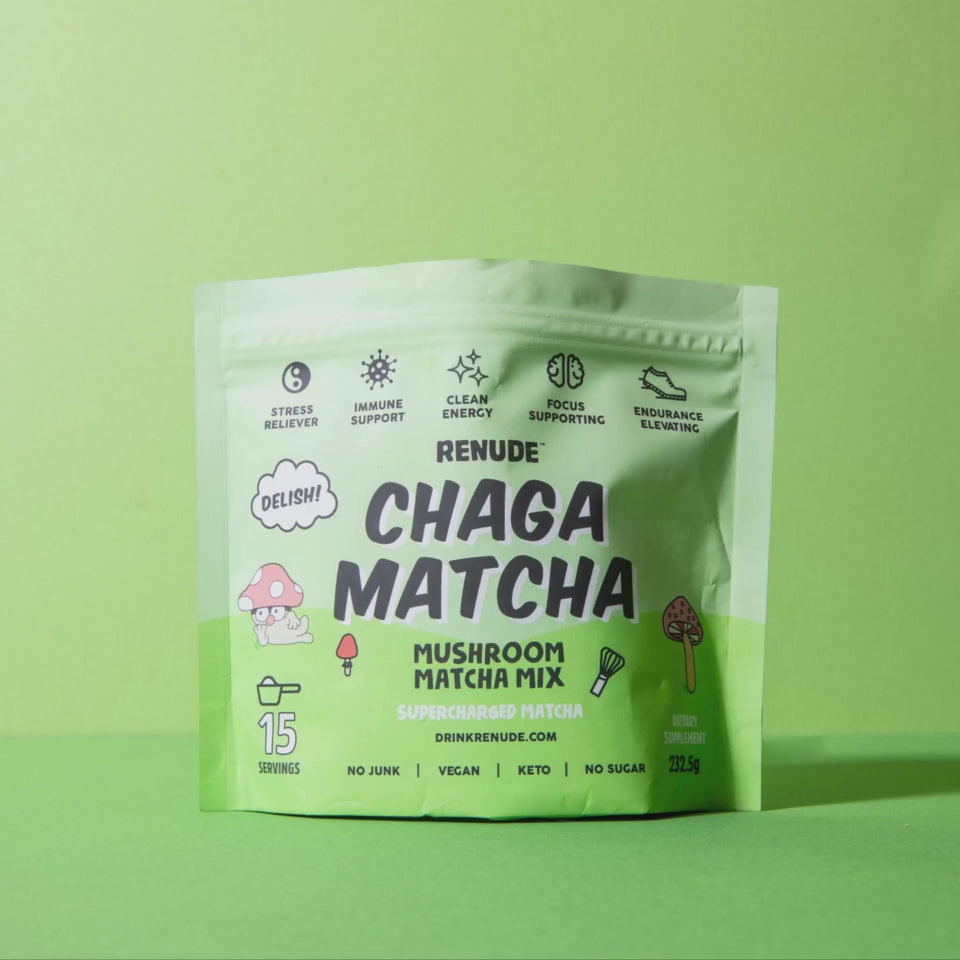 Chaga Matcha 15-Serving Bag