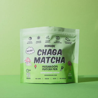 Chaga Matcha 15-Serving Bag